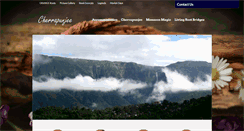 Desktop Screenshot of cherrapunji.com